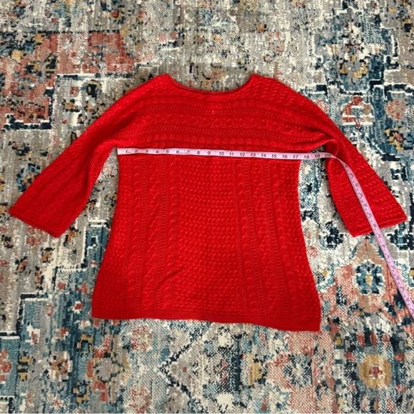 Ruby Rd 3/4 Sleeve Sweater - Picture 2 of 6
